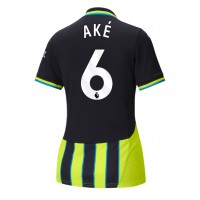 Manchester City Nathan Ake #6 Replika Bortatröja Dam 2024-25 Kortärmad